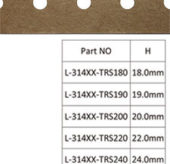 L-314XXXX-TRSH – 3.0mm Dia. LED Lamp